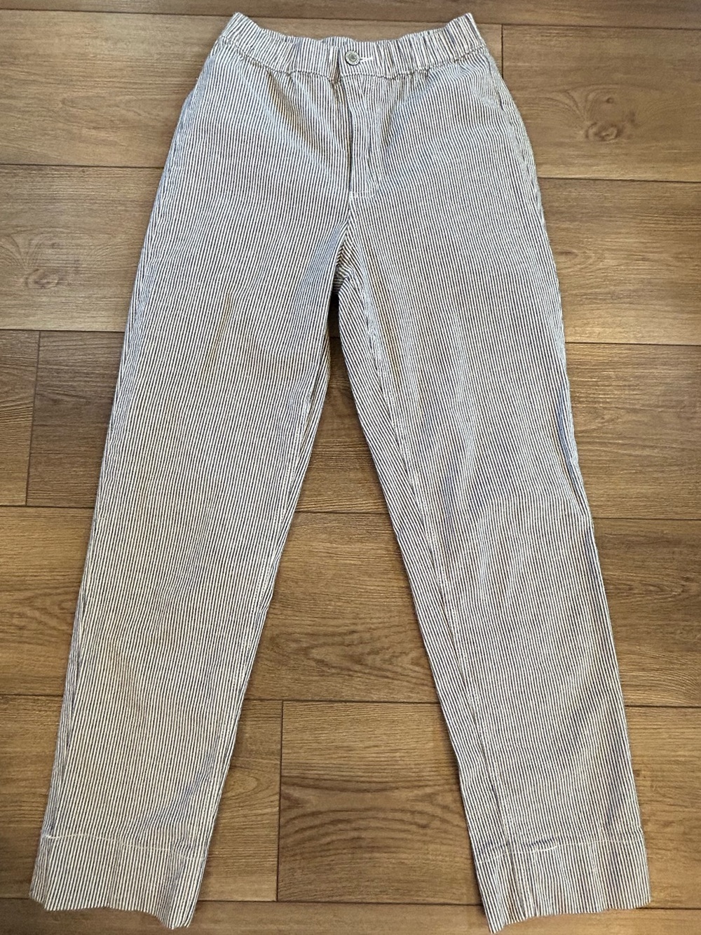 J.GALT Shanghai Striped Ankle Pants Size Small Cotton Stretch